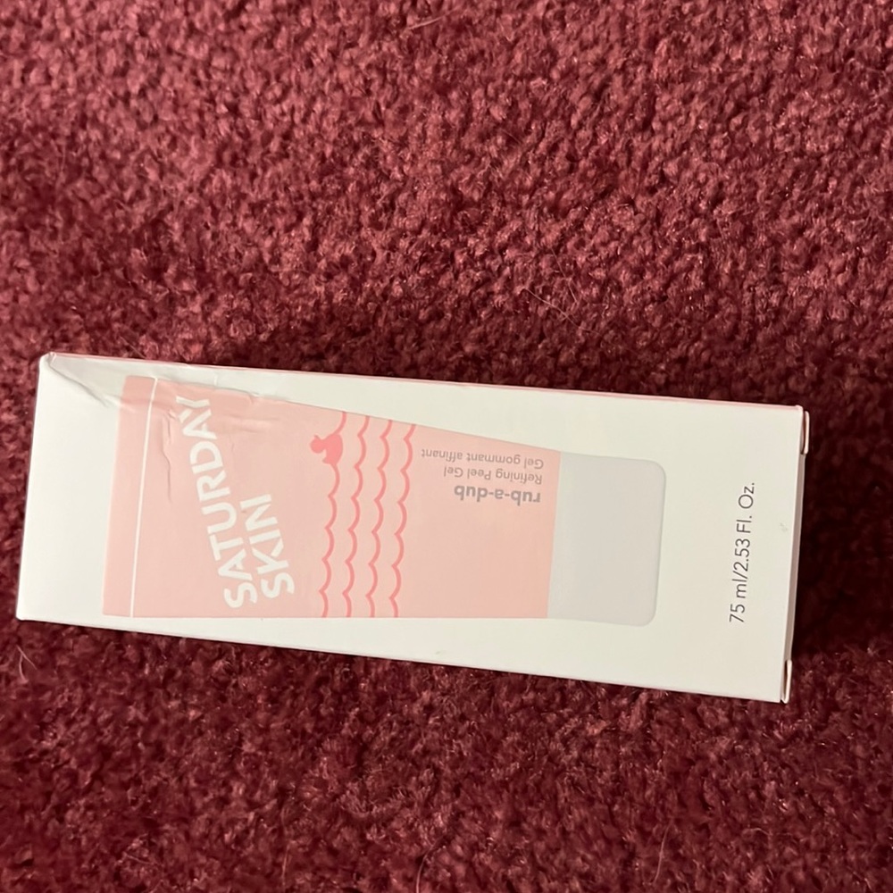 Saturday skin refining peel gel